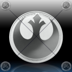 1oz NIUE $2 Dollars 2022 STAR WARS™ (Rebel Alliance™) UNC